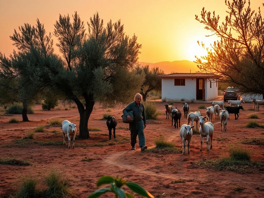 Olive farm stay