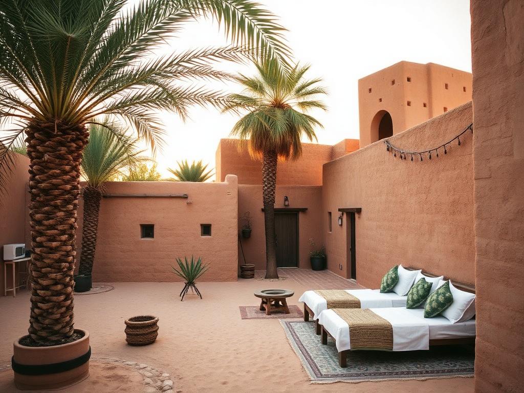 Oasis kasbah stay